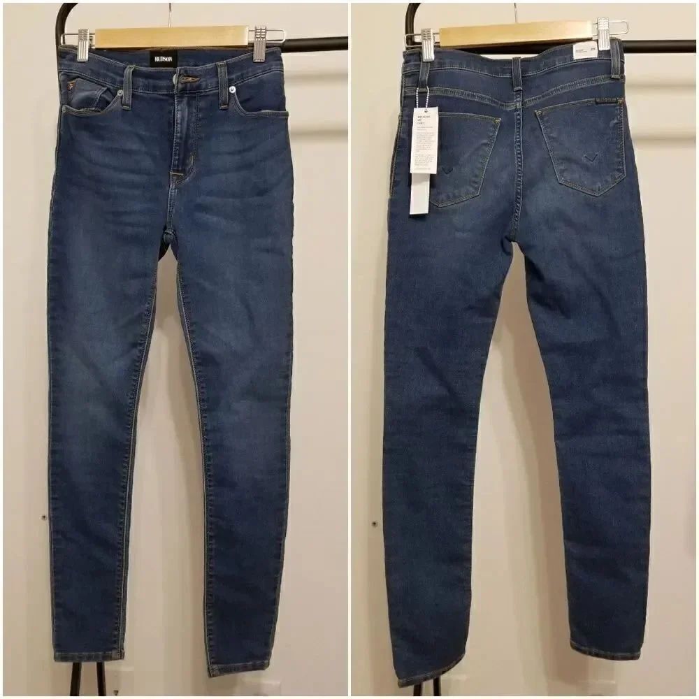 Hudson High Waisted Blair Ankle Super Skinny Jean